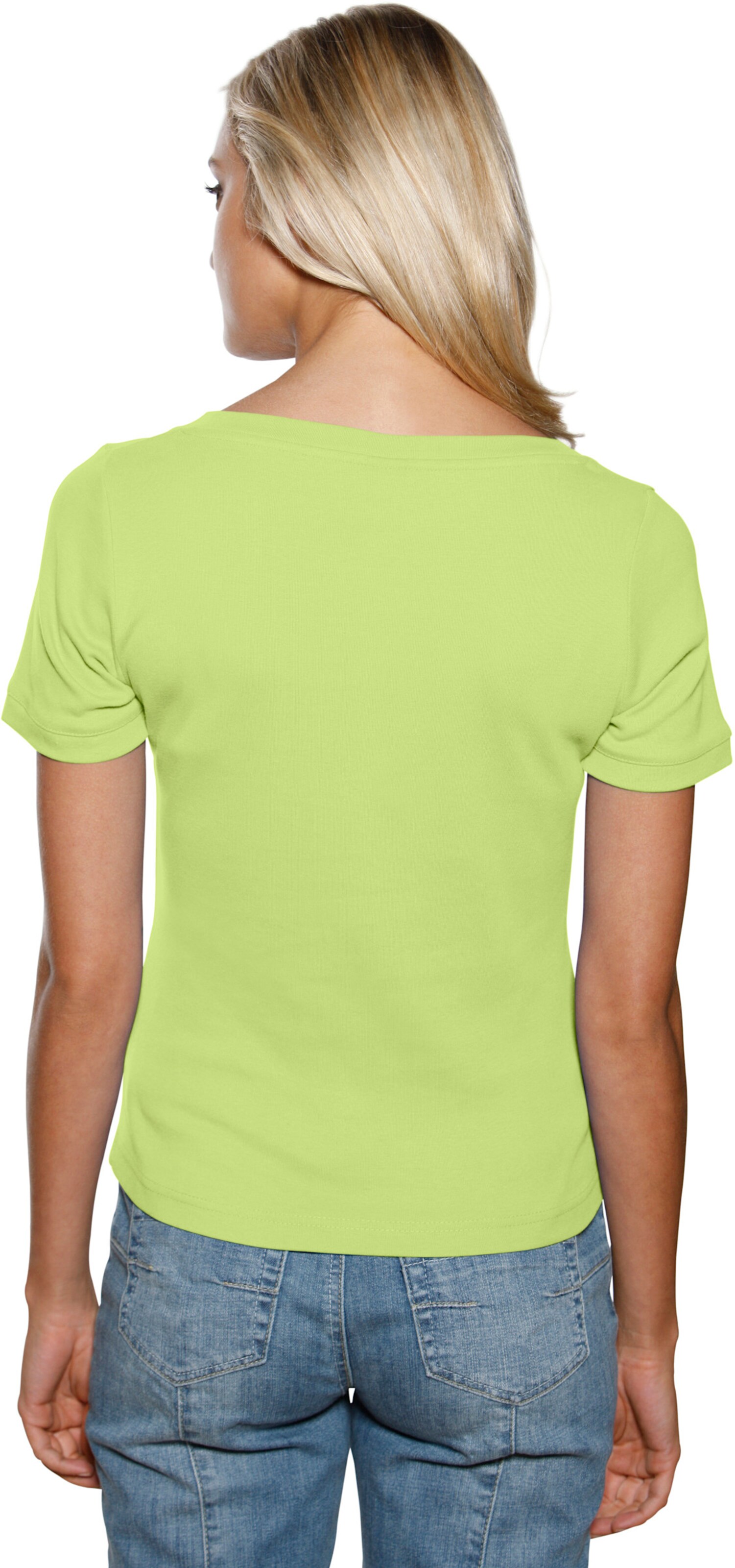 heine Carré-Shirt in kiwi