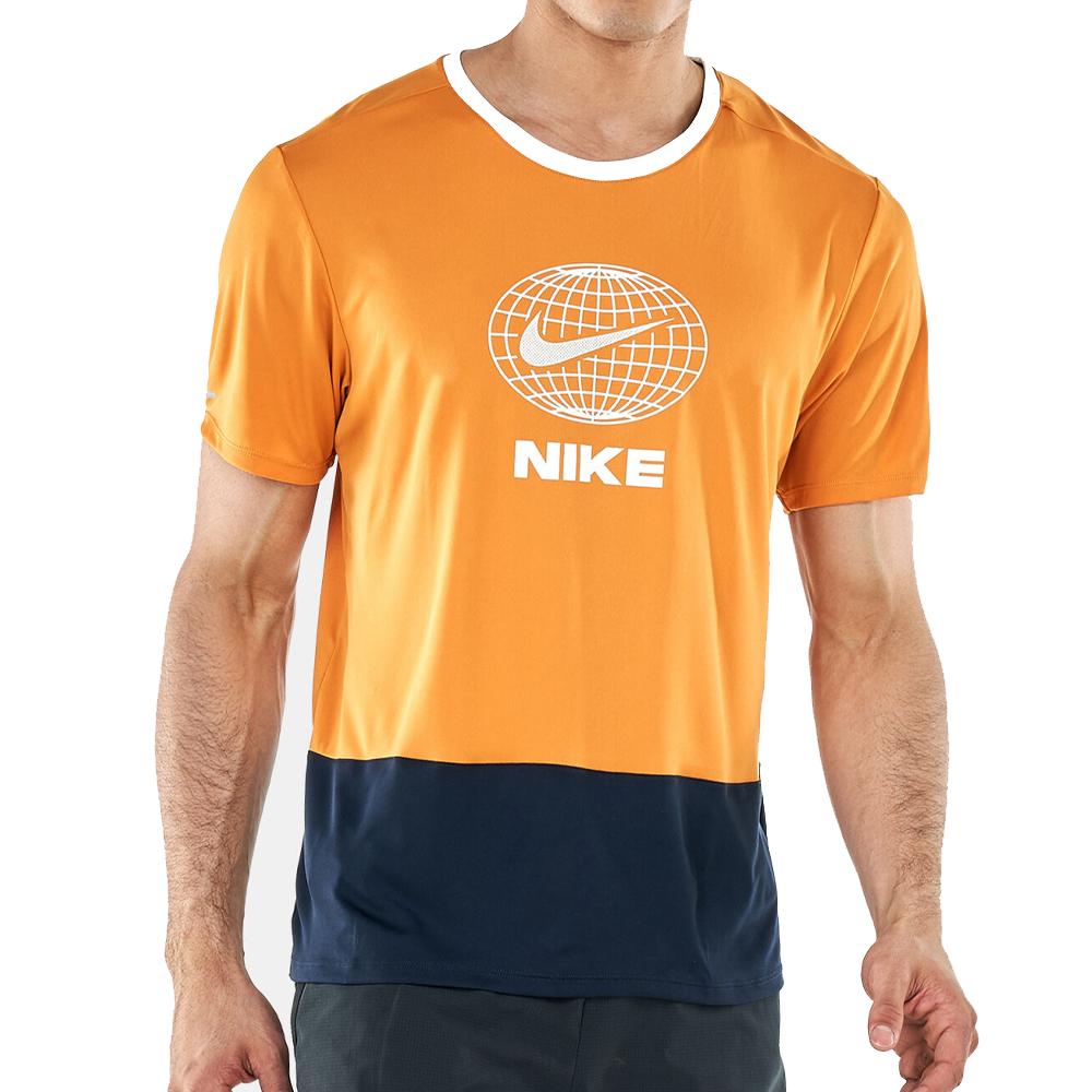 Nike T-shirt Orange Homme Nike Htg