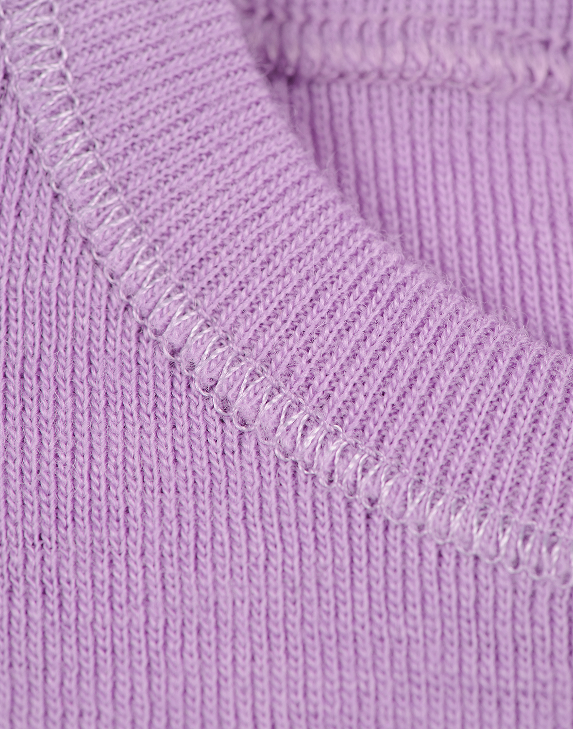 Jurk met ruches van merinowol voor baby's