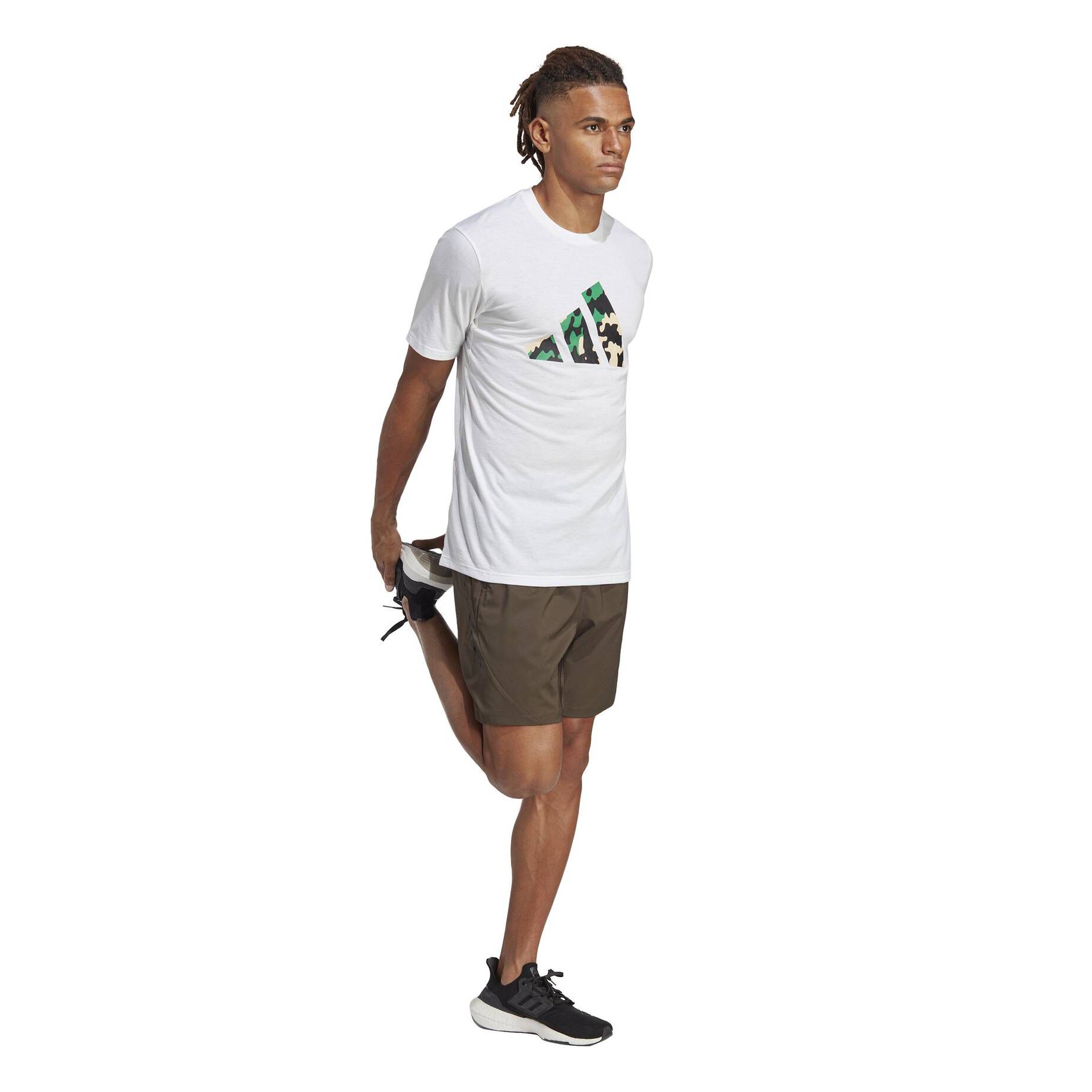 adidas Performance| Herren Trainingsshirt TRAIN ESSENTIALS SEASONAL LOGO TRAINING TEE