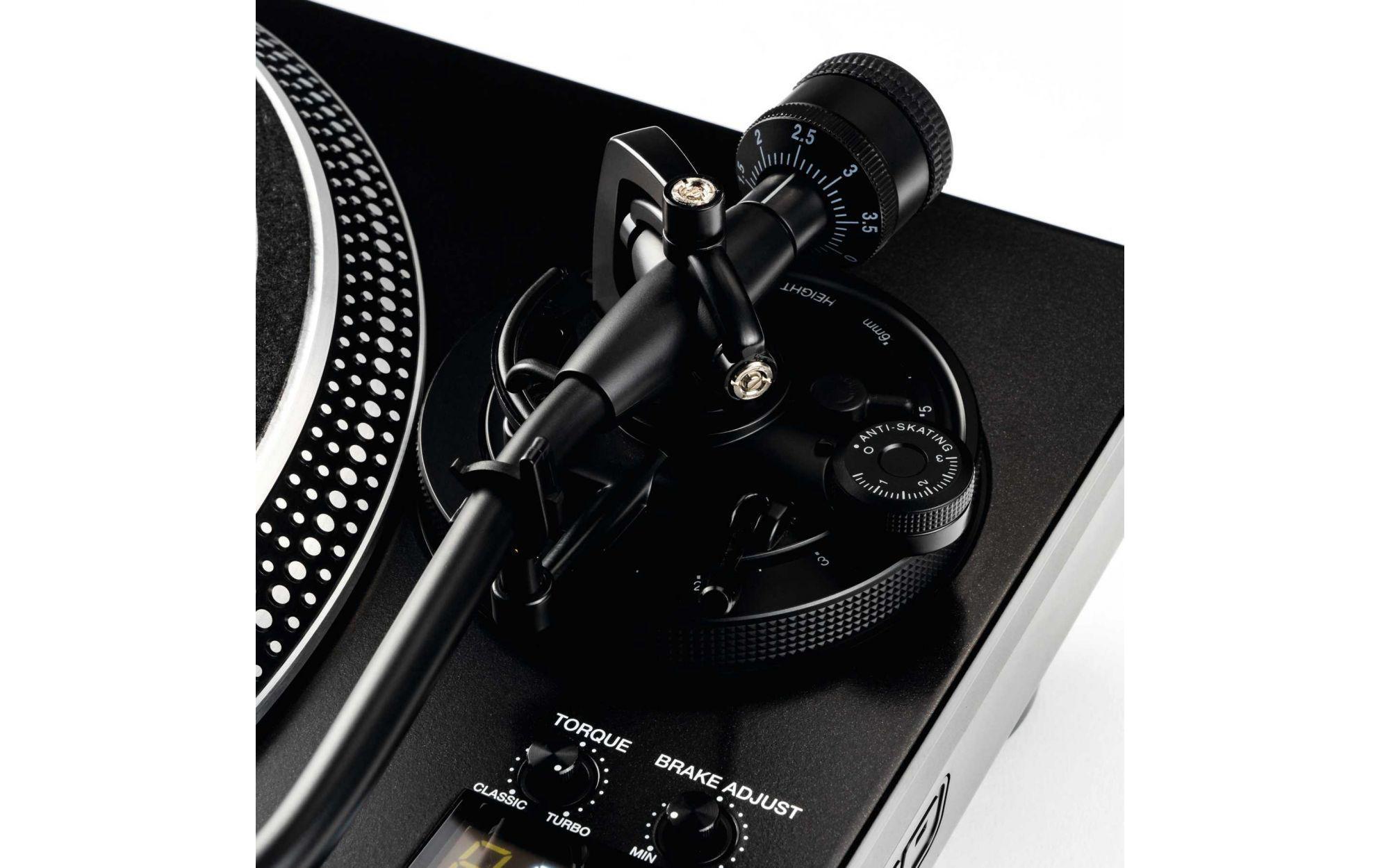 Plattenspieler RP-8000 MKII Schwarz<br>DJ-Plattenspieler mit nahtloser Integration in Serato DJ Pro