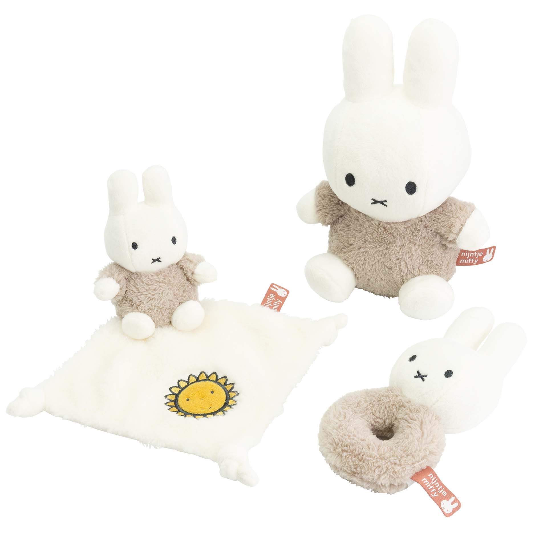Nijntje giftset fluffy Taupebrown - baby giftsets - Prénatal