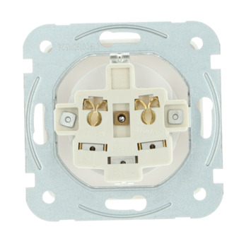 GAMMA K2 Enkel Geaard Stopcontact Wit