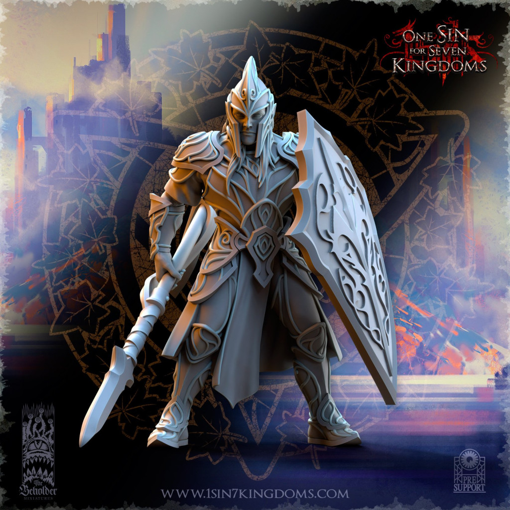 The Beholder Miniatures - Elfes - Soldats