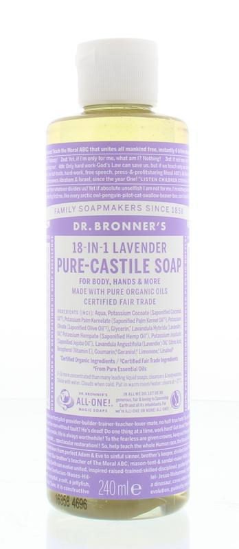 Dr Bronners Liquid Soap Lavendel 240ml