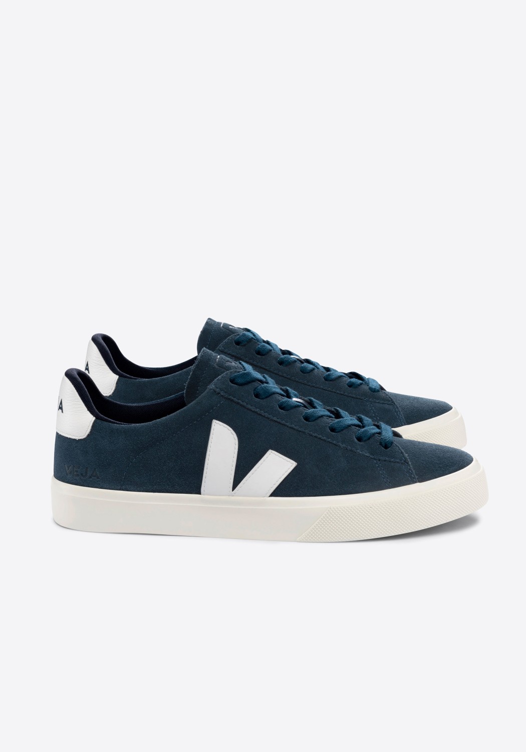 Veja Sneaker Campo Suede Nautico White