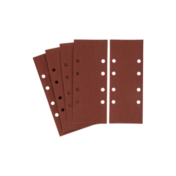 Irwin schuurvel 230 x 93 mm K150 voor klembevestiging, met perforatie voorBosch, Skil, Gamma, Makita, Metabo, 5 stuks.