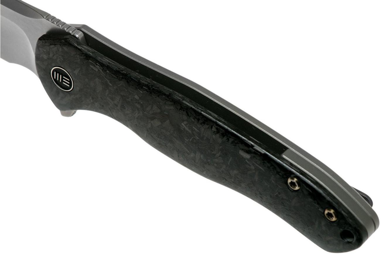 WE Knife Kitefin 2001B Shredded Carbonfiber zakmes