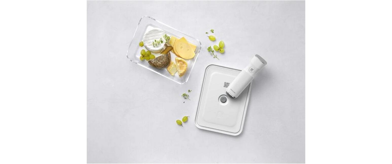 Fresh and Save Rechteckige Box Glas, 2.0 lVakuumbox-Kühlschrankbox