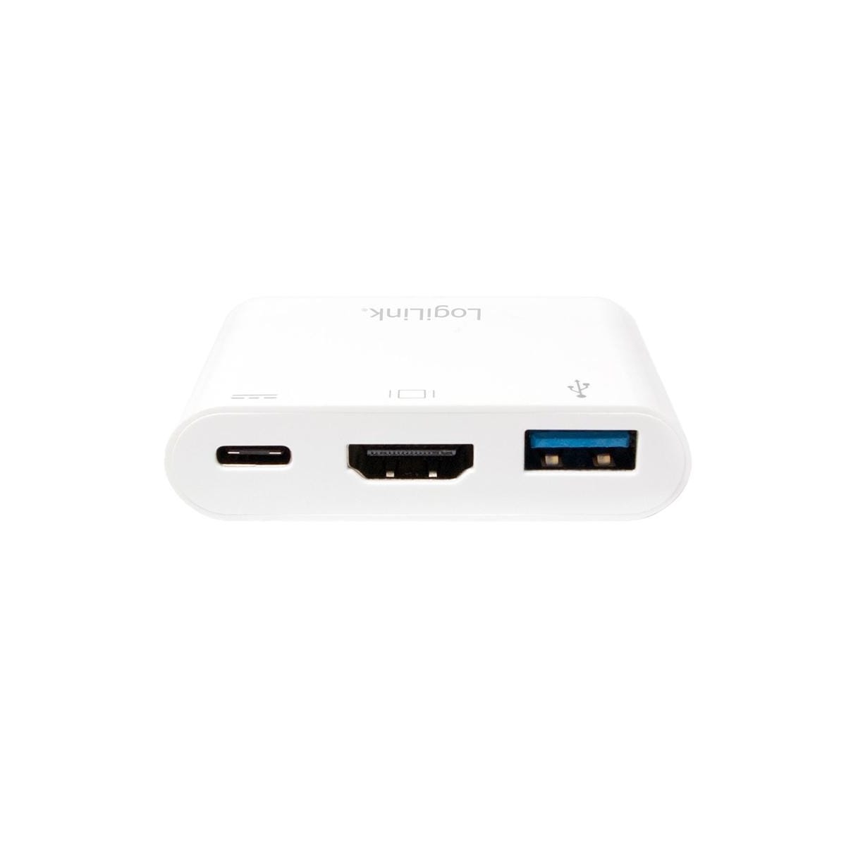 LogiLink USB-C -> HDMI + USB-C + USB