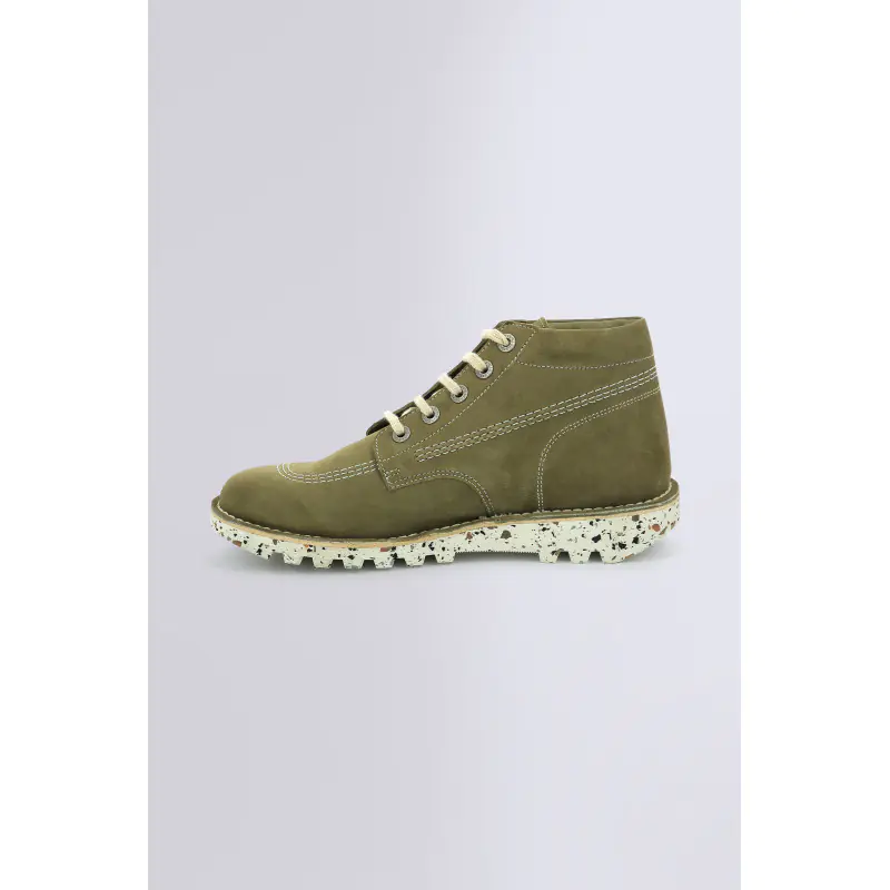 NEORALLYE KAKI BOTTINES Cuir Homme