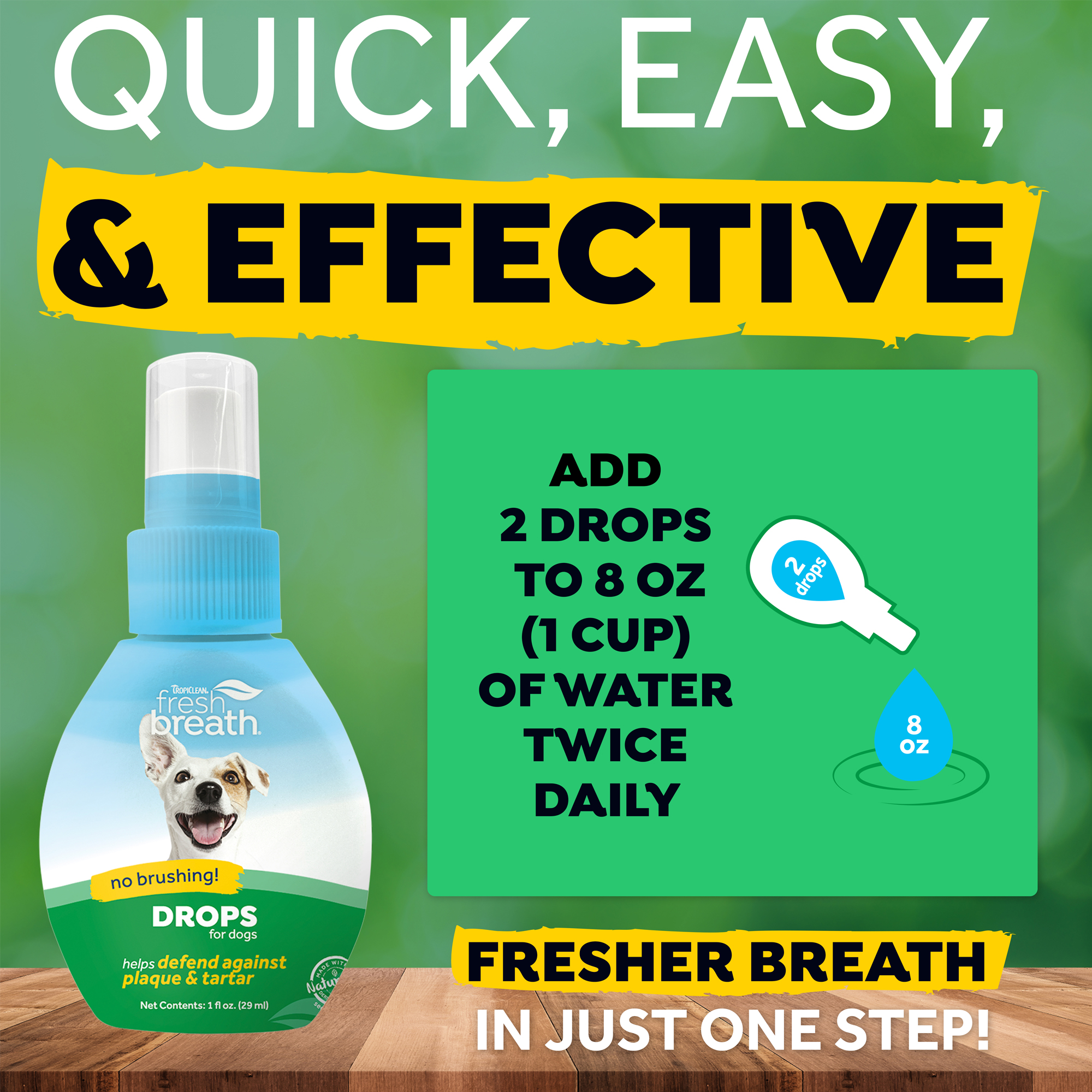 TropiClean Fresh Breath Drops