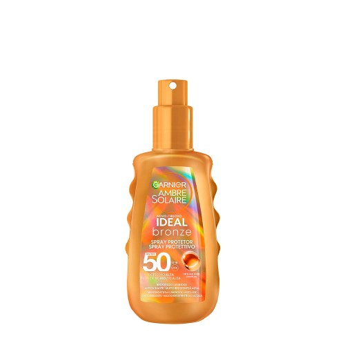 Garnier Ambre Solaire Ideal Bronze Spray Protetor SPF50 150ml