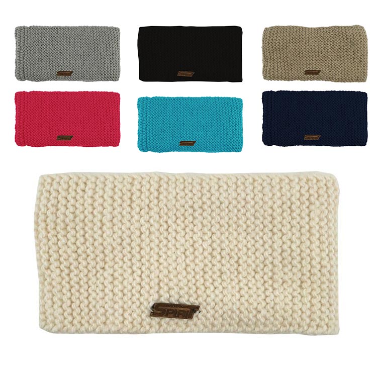 Outdoor Spirit Strickstirnband mit Fleece innen