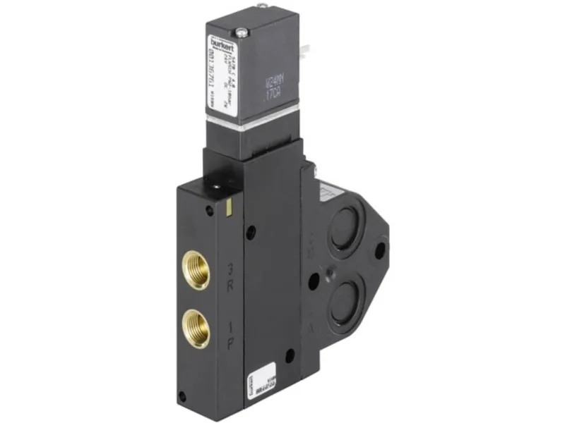 Bürkert Servostyret ventil 136775 5470 Namur 220 V/DC, 240 V/DC Kabinetmateriale polyamid Forseglingsmateriale NBR 1 stk