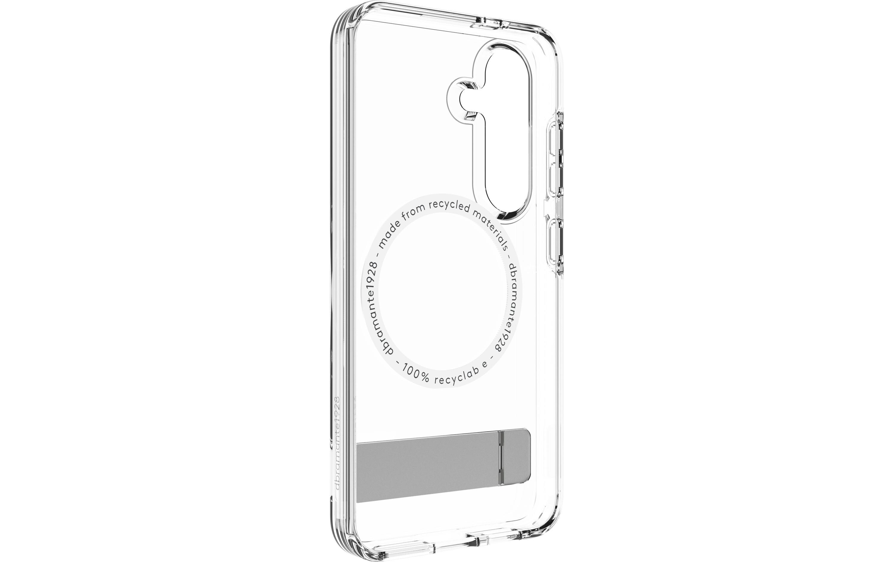 Back Cover Iceland Pro Qi2 Kick Galaxy S25 TransparentSchutzhülle mit Qi2 für das Samsung Galaxy S25