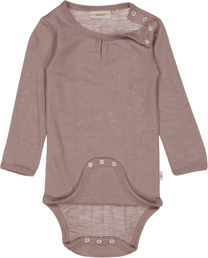 Wheat Langærmet Uld Body Multi