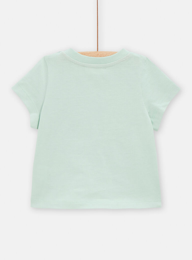 T-shirt opaline à animation dinosaure pour bébé garçon