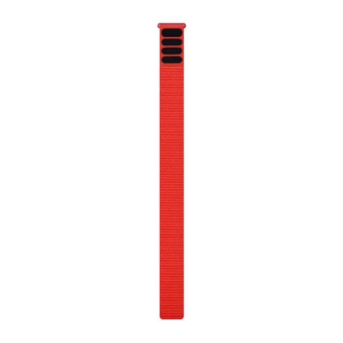 Garmin Unisex Diverse UltraFit 22 Strap (Nylon) Rød