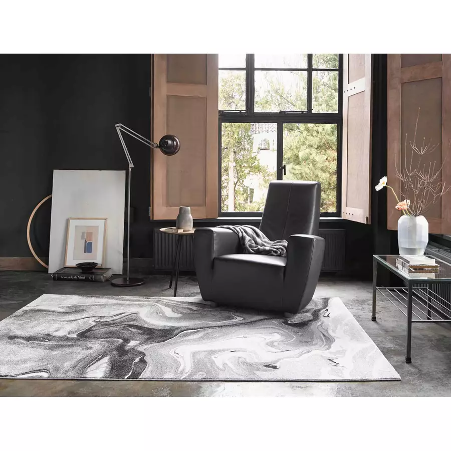 Wecon home Kurzflorteppich Voyage grau