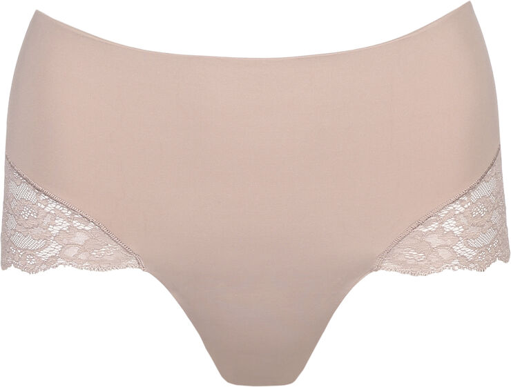 Marie Jo Color Studio høje trusser, med let shape effekt Beige
