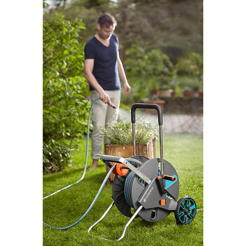 Gardena slangenwagen AQUAROLL L EASY SET 50m