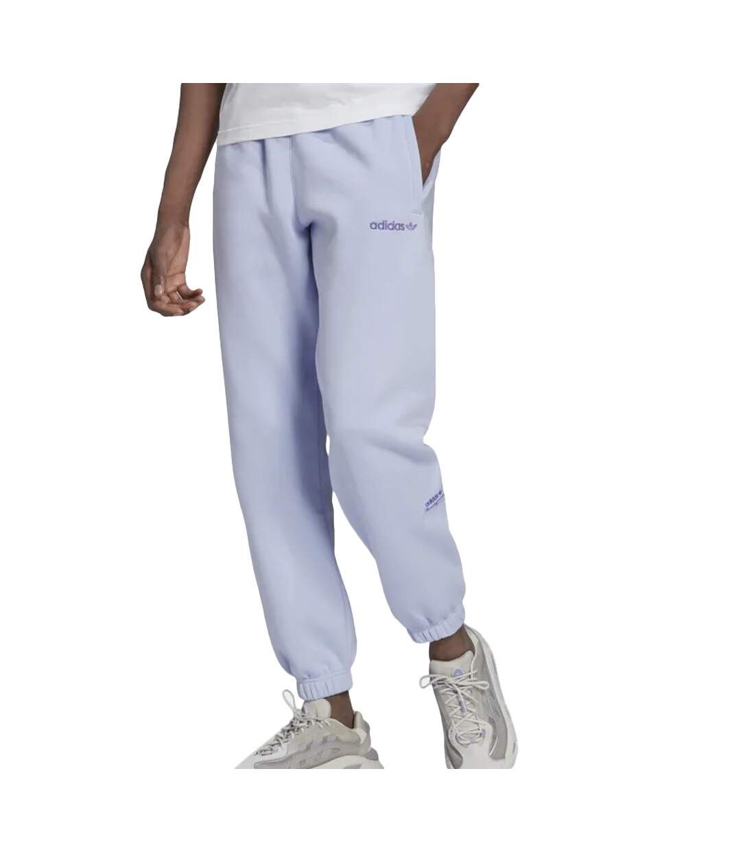 Jogging Violet Homme Adidas Linear