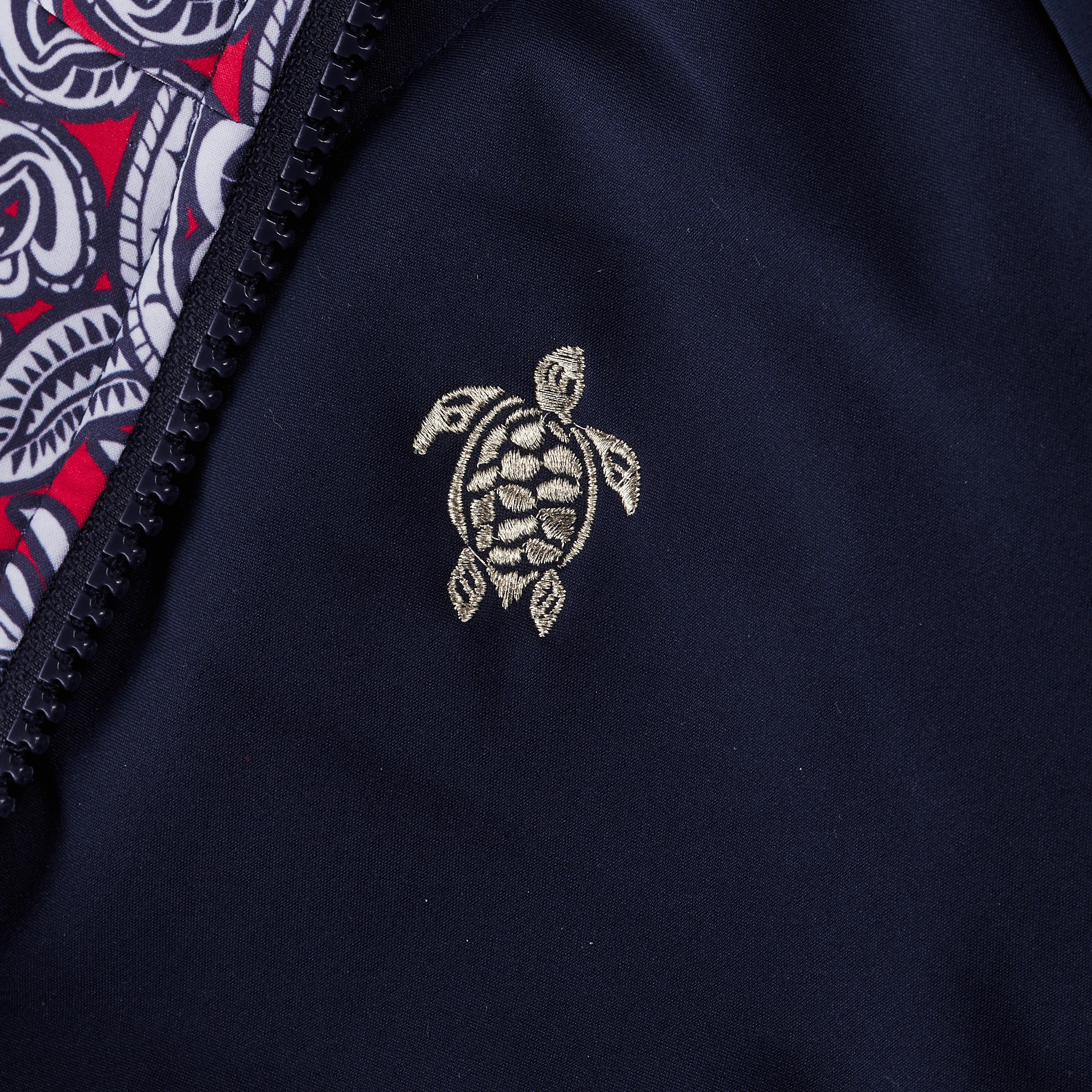 Doudoune Réversible Fille Tribal Turtles