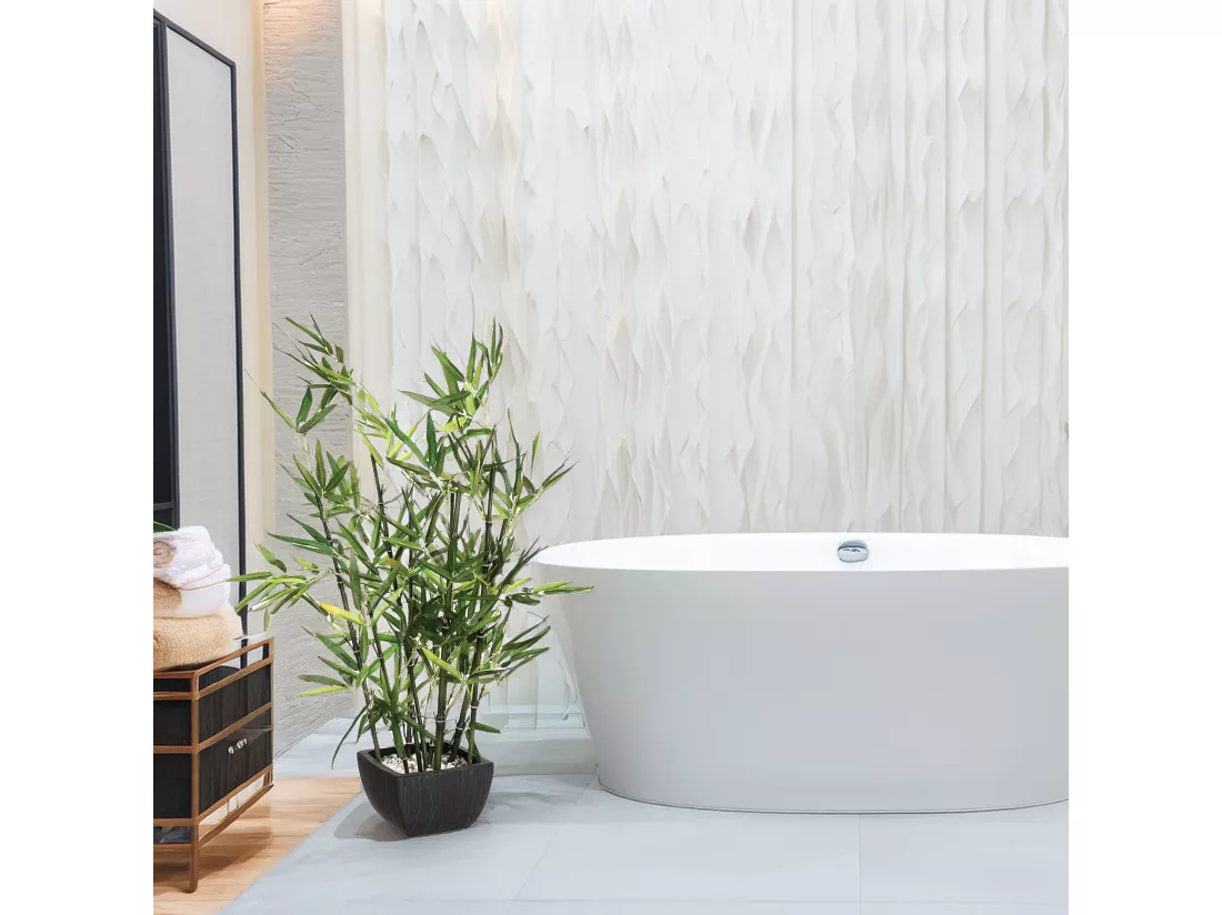 WELL HOME - Bambou artificiel en pot