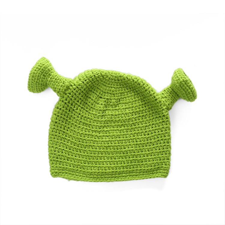 (Ø24cm) Oger Mütze Fasnachts Kostüm Zubehör Motto Party Accessoire Halloween Foto Requisite - Grün