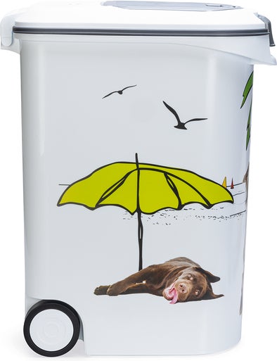Curver voerton hond wit 54 L