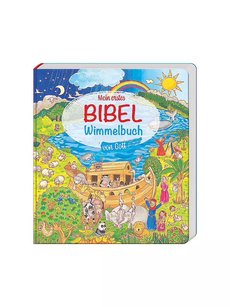 BUTZON & BERCKER VERLAG Mein erstes Bibel-Wimmelbuch von Gott keine Farbe