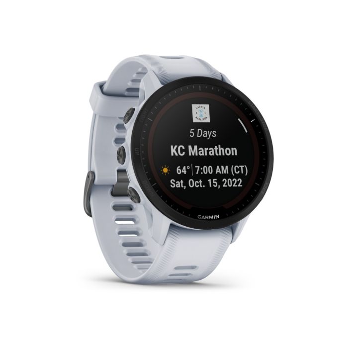 Garmin Unisex Ure Forerunner® 955 Solar Hvid