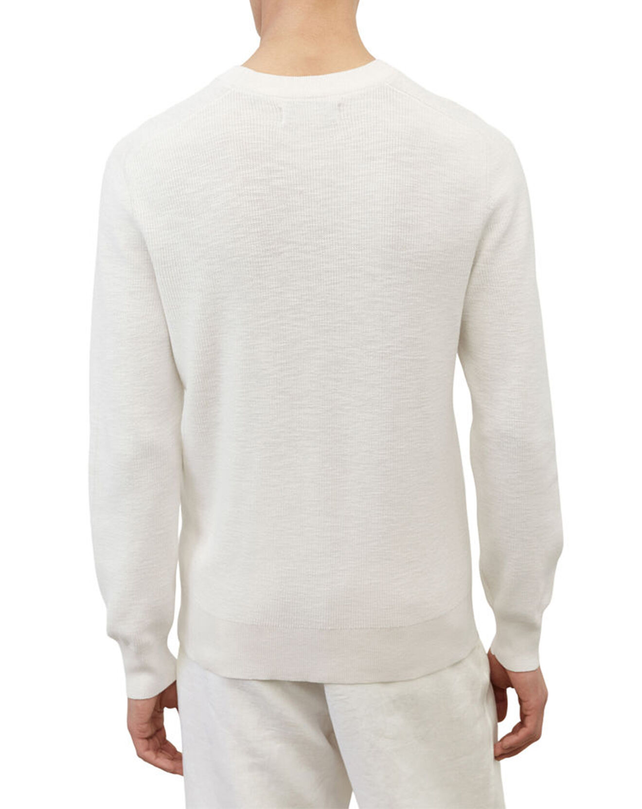 Marc O'Polo Pull en Coton & Lin écru