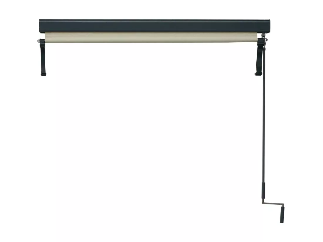 Store enrouleur de fenêtre beige 11 x 9 x 195 cm 04_0005775