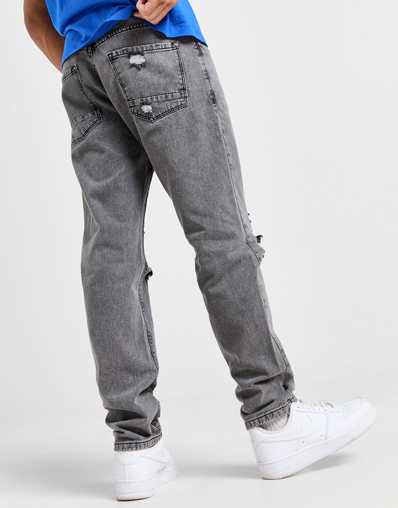 Brave Soul Jeans Loose Fit Rip Homme