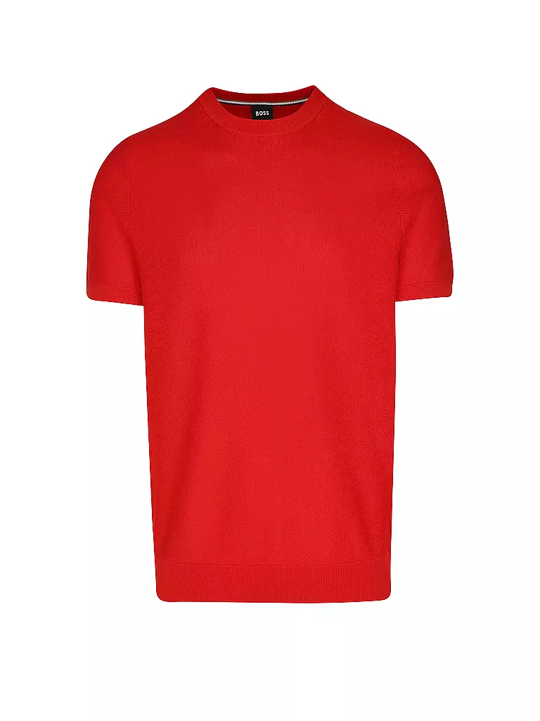 BOSS Strickshirt TANTINO rot