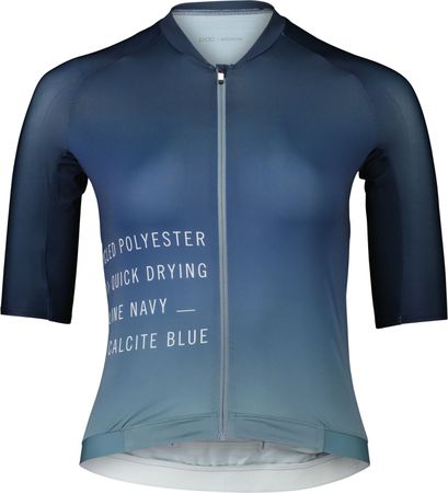 PRISTINE PRINT Damen-Kurzarmtrikot  gradient turmaline  M