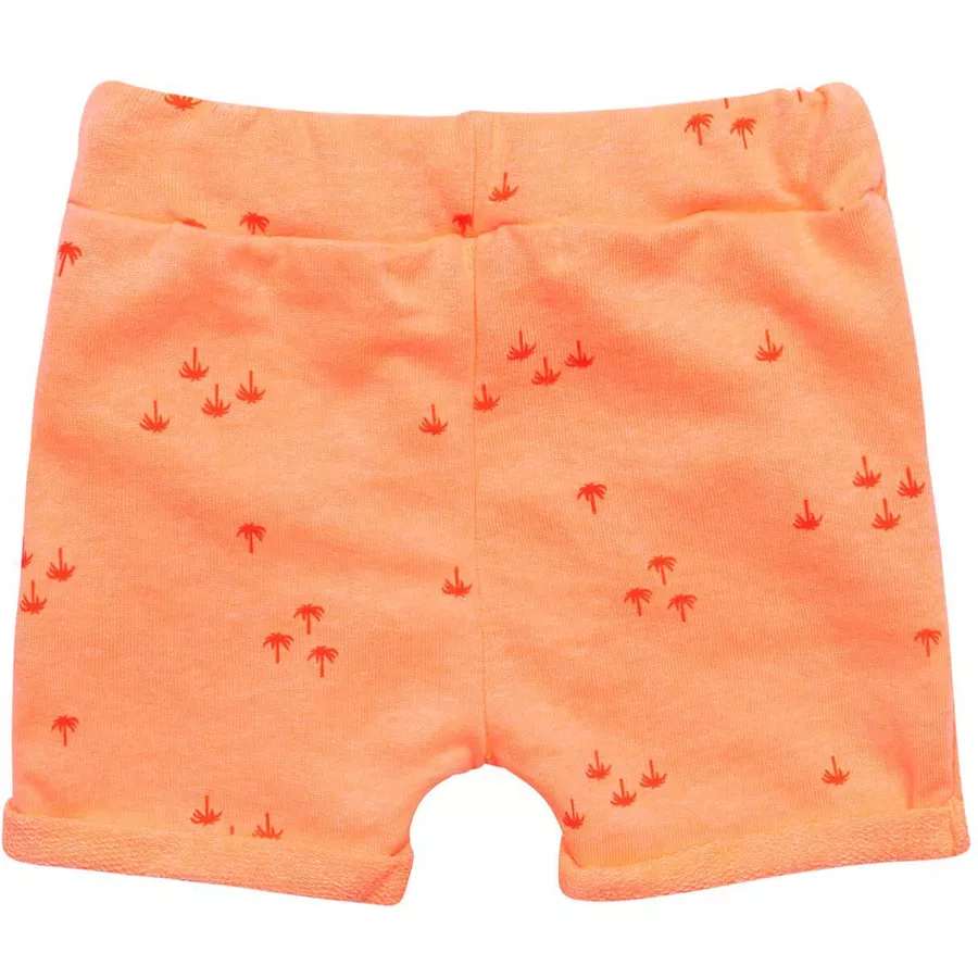 MINOTI Shorts und T-Shirt im Set GrauOrange