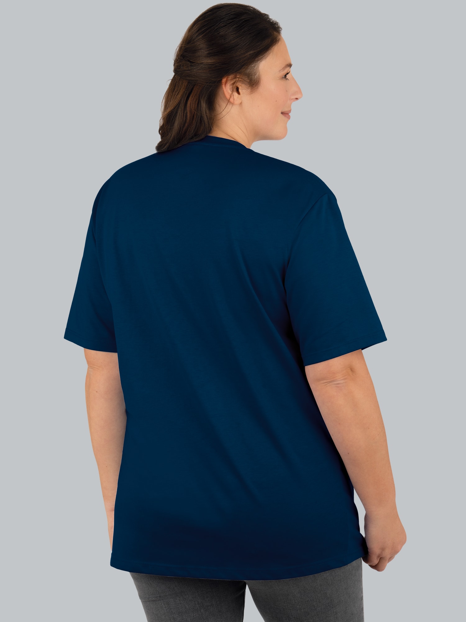 T-Shirt aus 100% Baumwolle Night-blue