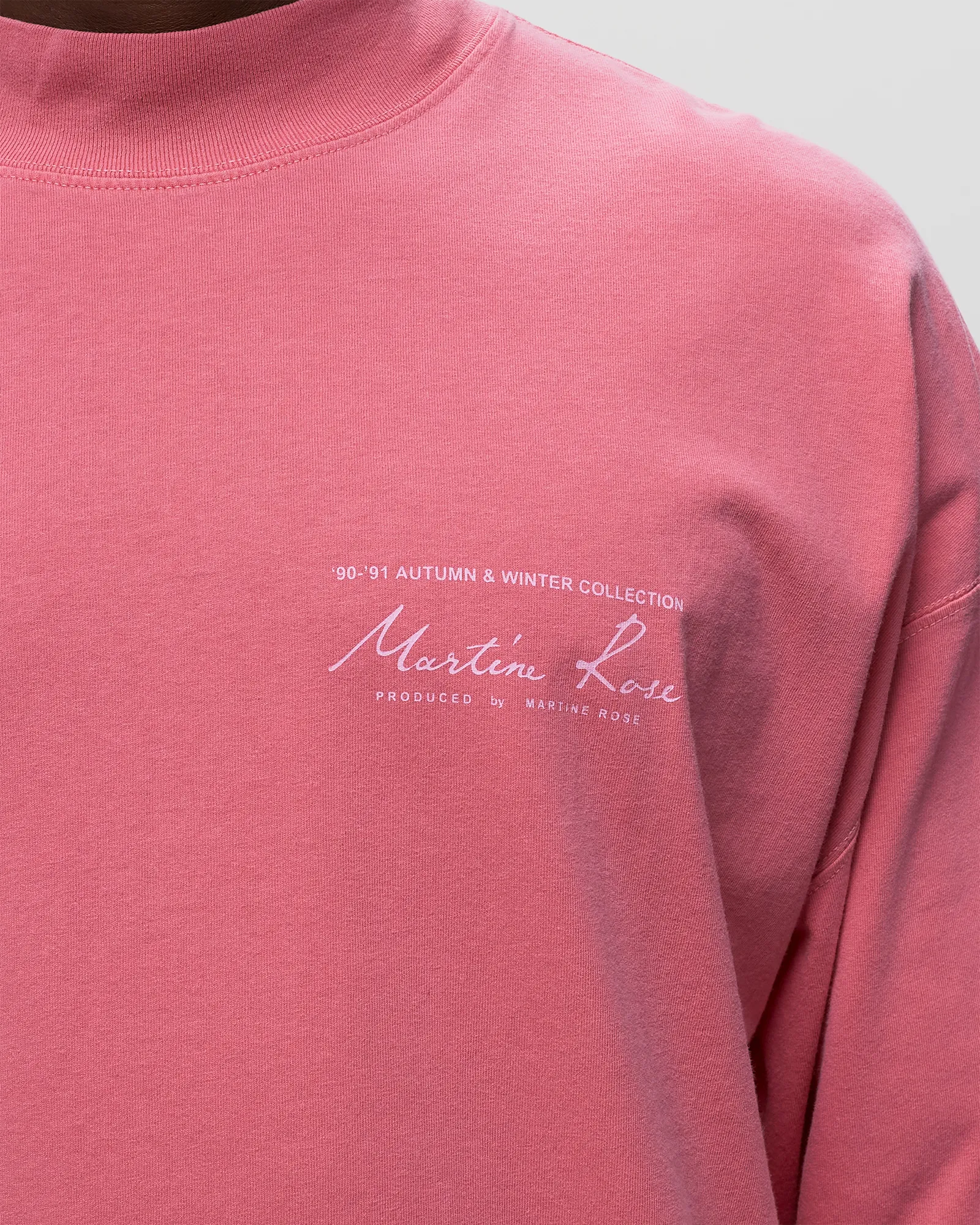 Martine Rose FUNNEL NECK TEE
