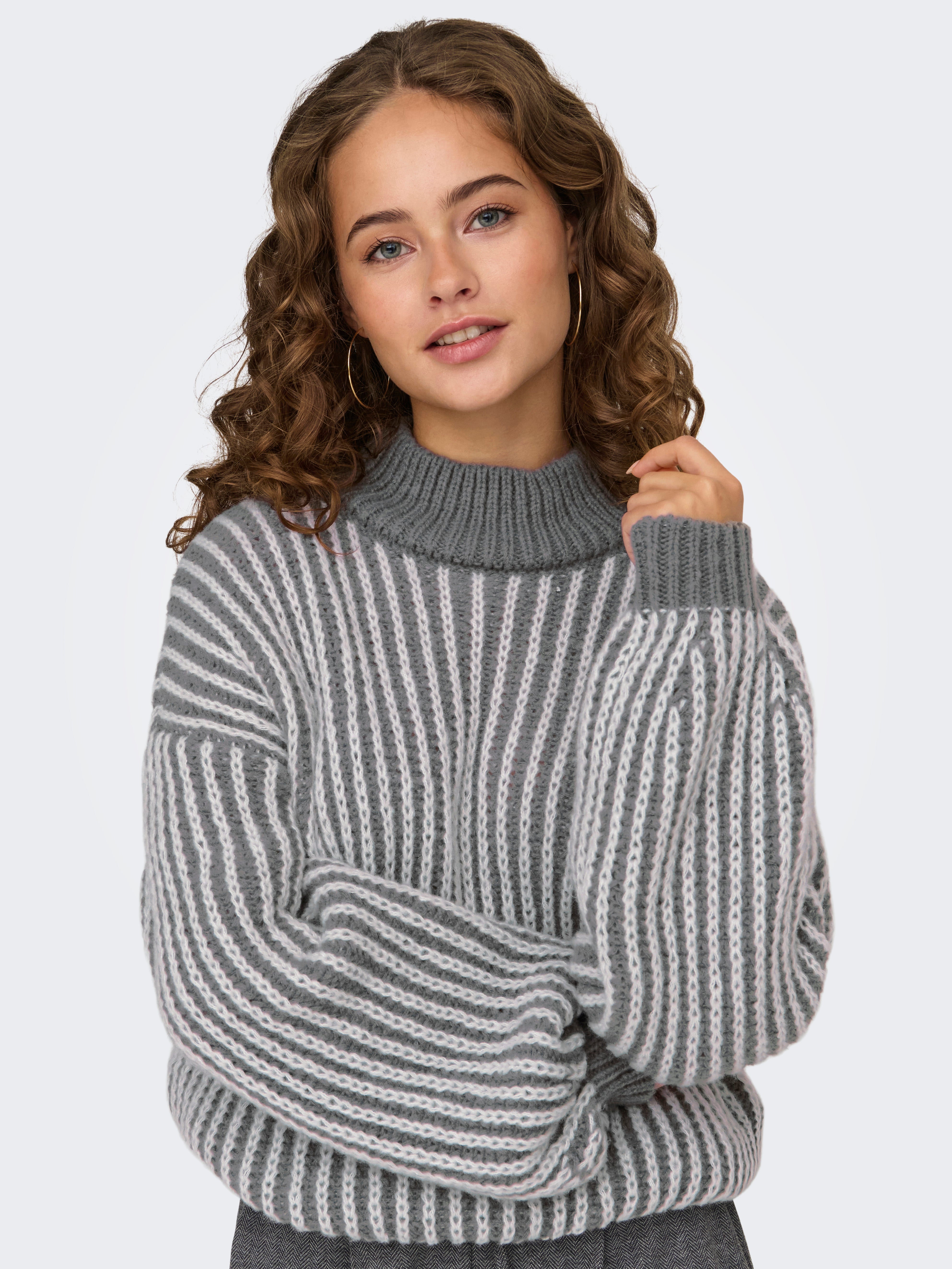 JDYALLY Strickpullover December Sky