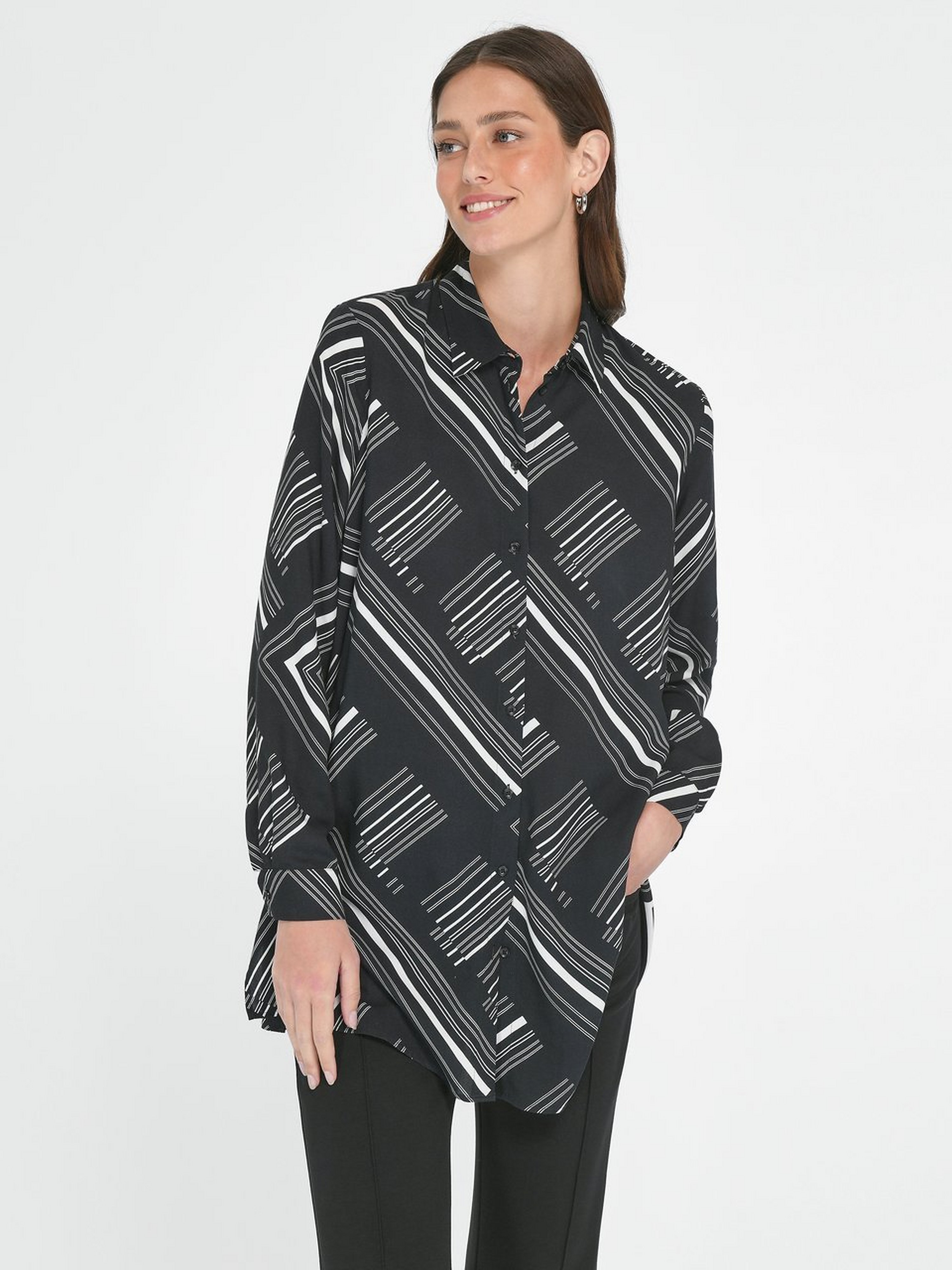 Long-Bluse