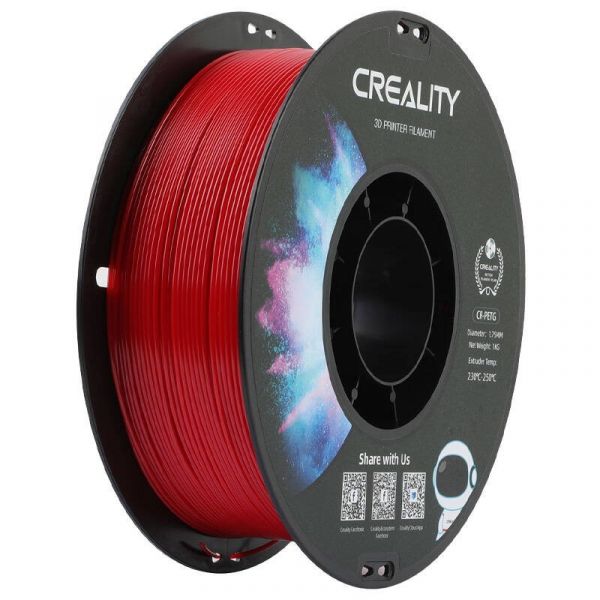 Creality Filamento PLA CR-PETG Vermelho