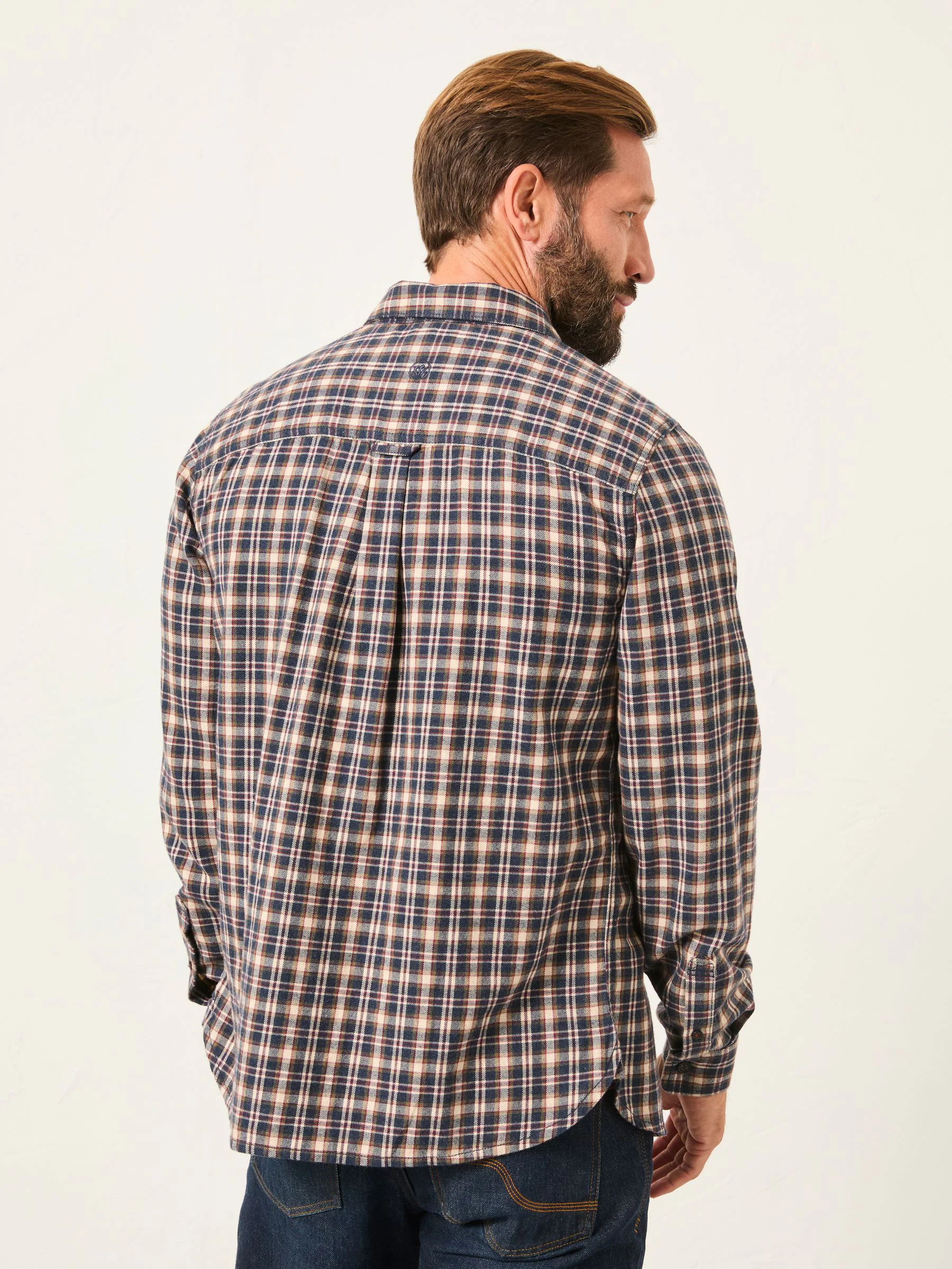FatFace Long Sleeve Check Shirt