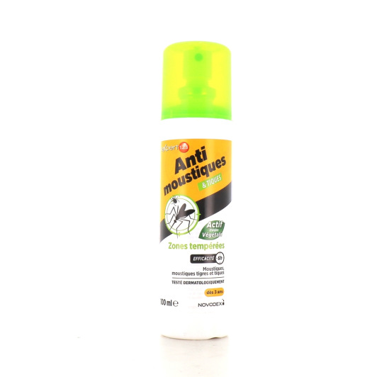 Expert 123 Anti-Moustiques et Tiques Spray 100 ml