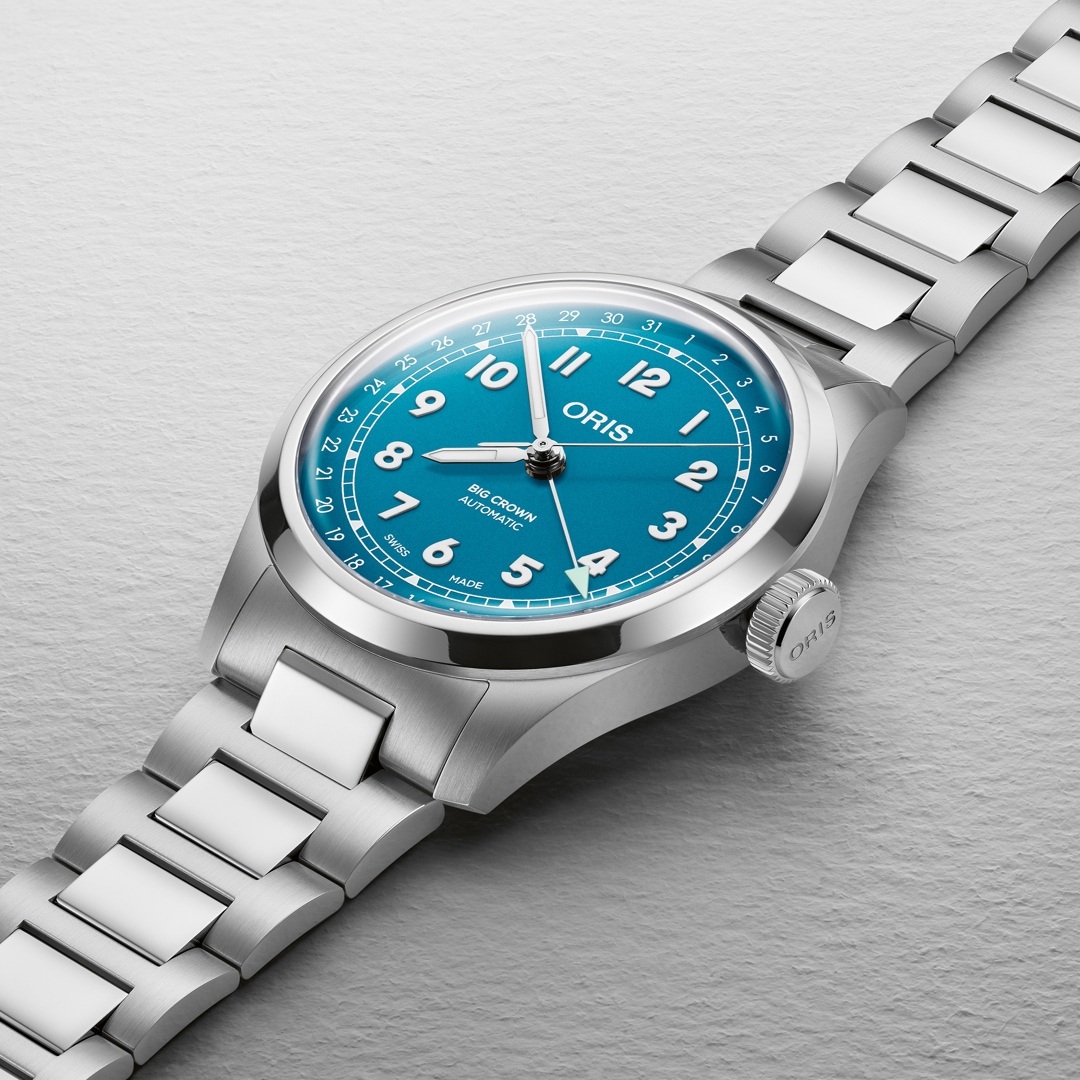 Oris Big Crown Pointer Date 40 Türkis