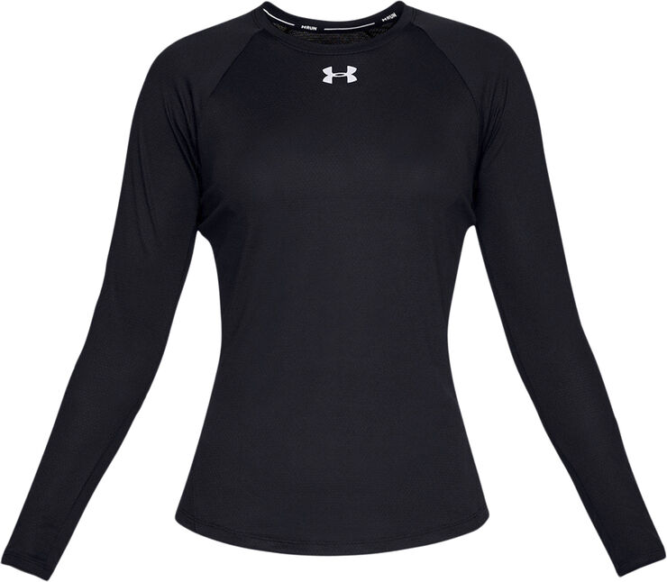 Under Armour Qualfier Langærmet T-shirt Sort