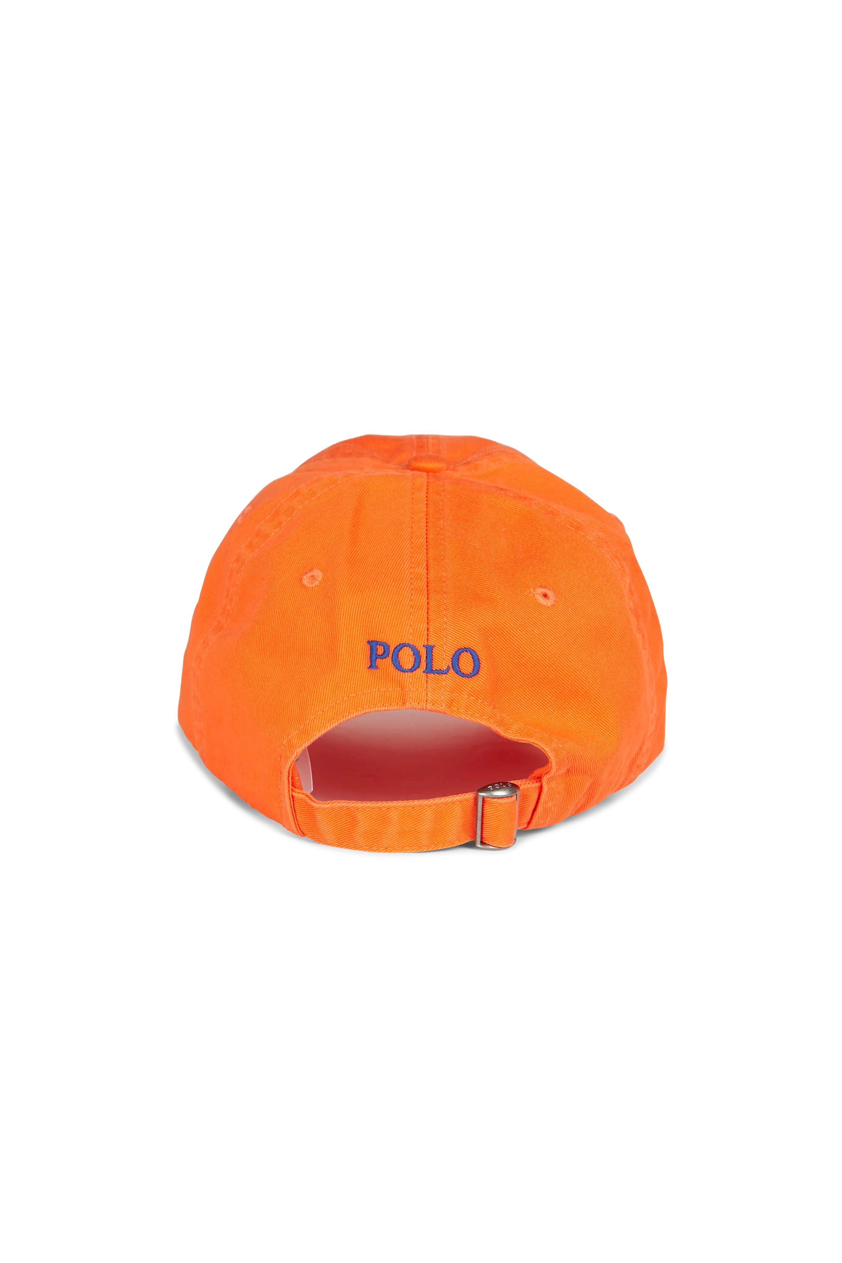 POLO RALPH LAUREN Casquette avec logo brodé en coton Orange
