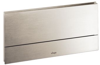 Viega Visign bedieningsplaat Visign for More 101 14x27.1cm glas grijs